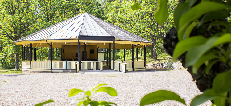 Dansbanan i Folkparken, Åtvidaberg. 