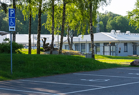 Parkering med handikappskylt